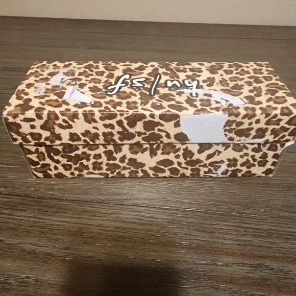 French Sole Cognac Leather Alibi Sandals NWT Size 9 - Picture 3 of 8